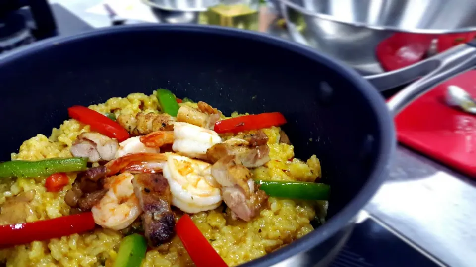 Shrimp and Chicken Paella|nazwa fadya nadhiraさん