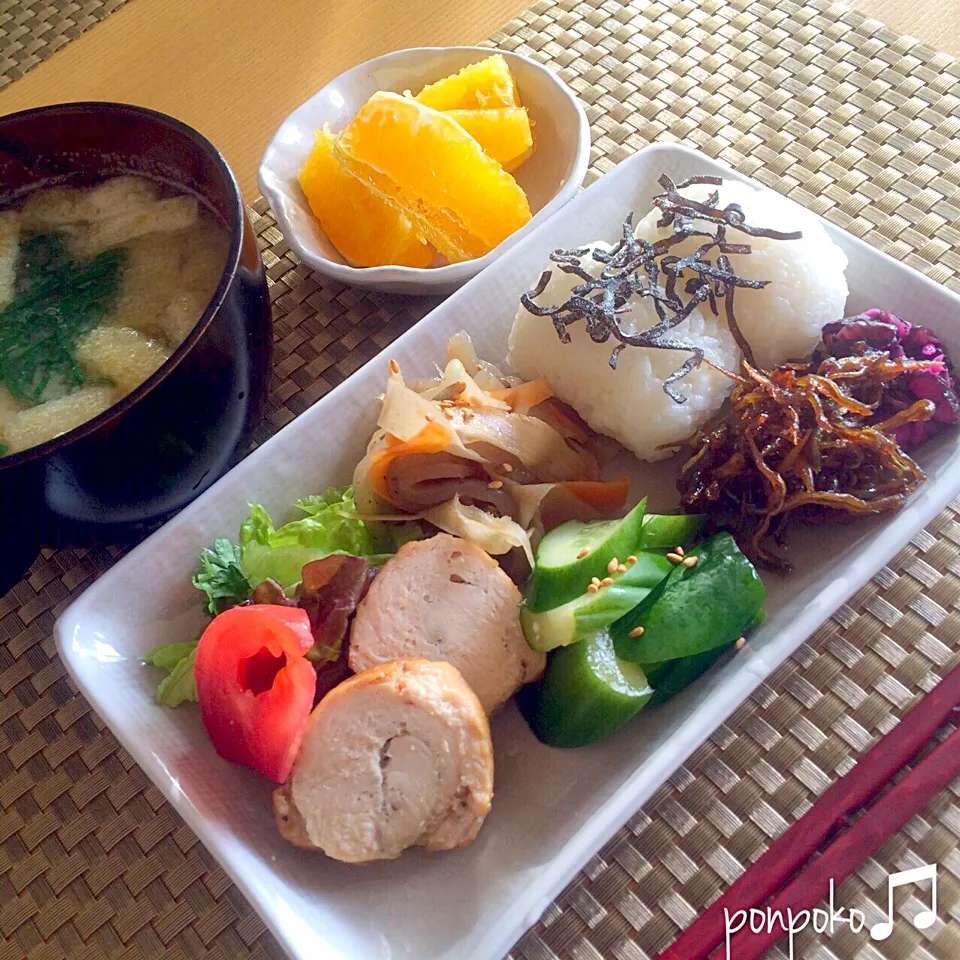 朝御飯|ポンポコたまこさん