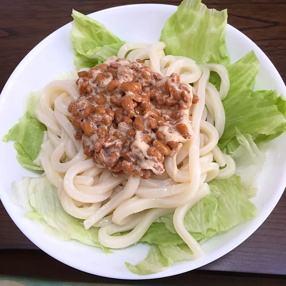 納豆サラダうどん|れいなさん