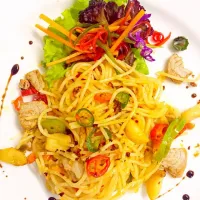 spaghetti aglio e olio Tono|Anton Zamil ButikKostさん