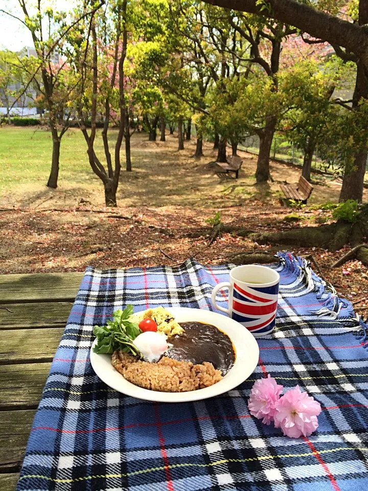 ピクニック・ランチ♬ (▰˘◡˘▰)☝︎|Yoshinobu Nakagawaさん