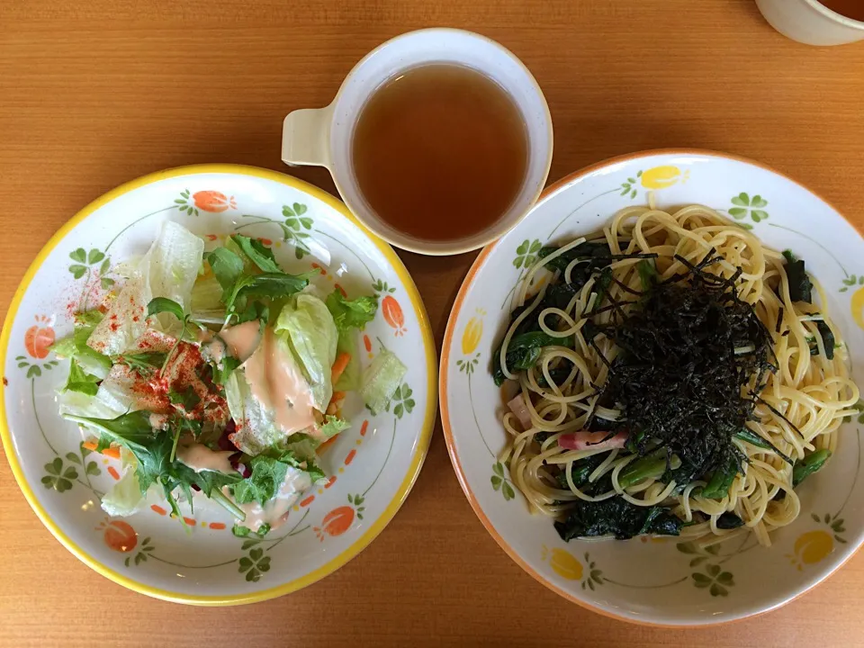 ほうれん草のスパゲッティ|ばーさんさん