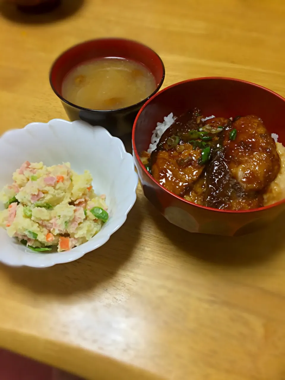 ブリの照り焼きとろろ丼|runさん