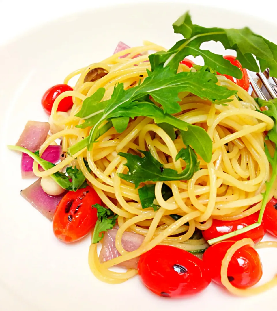 Vegetarian pasta@P Bistro, Palais Renaissance|coxiella24さん