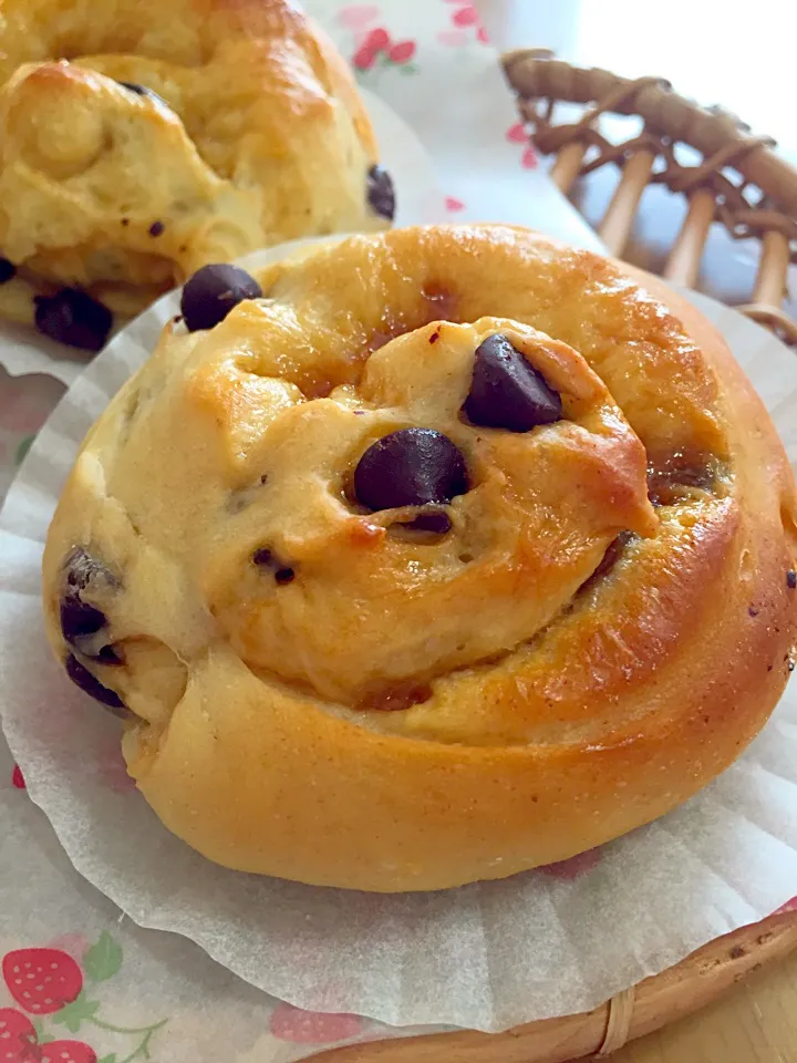 もちもちバナナのキャラメルチョコチップ|あーこさん