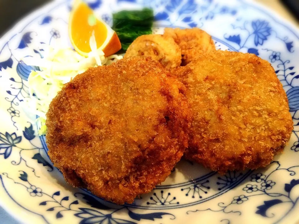 Snapdishの料理写真:Cabbage cutlet - デパ地下みたいなキャベツミンチカツ|cocoaさん