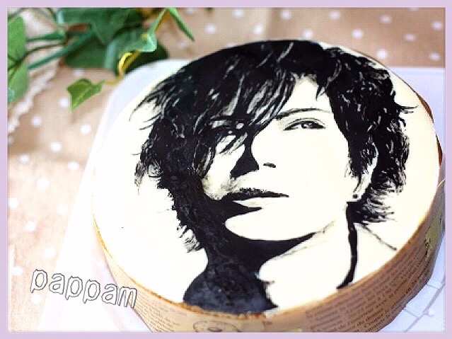 キャラチョコ Gackt様スィートポテトケーキ/ぱっぱむ  SnapDish 