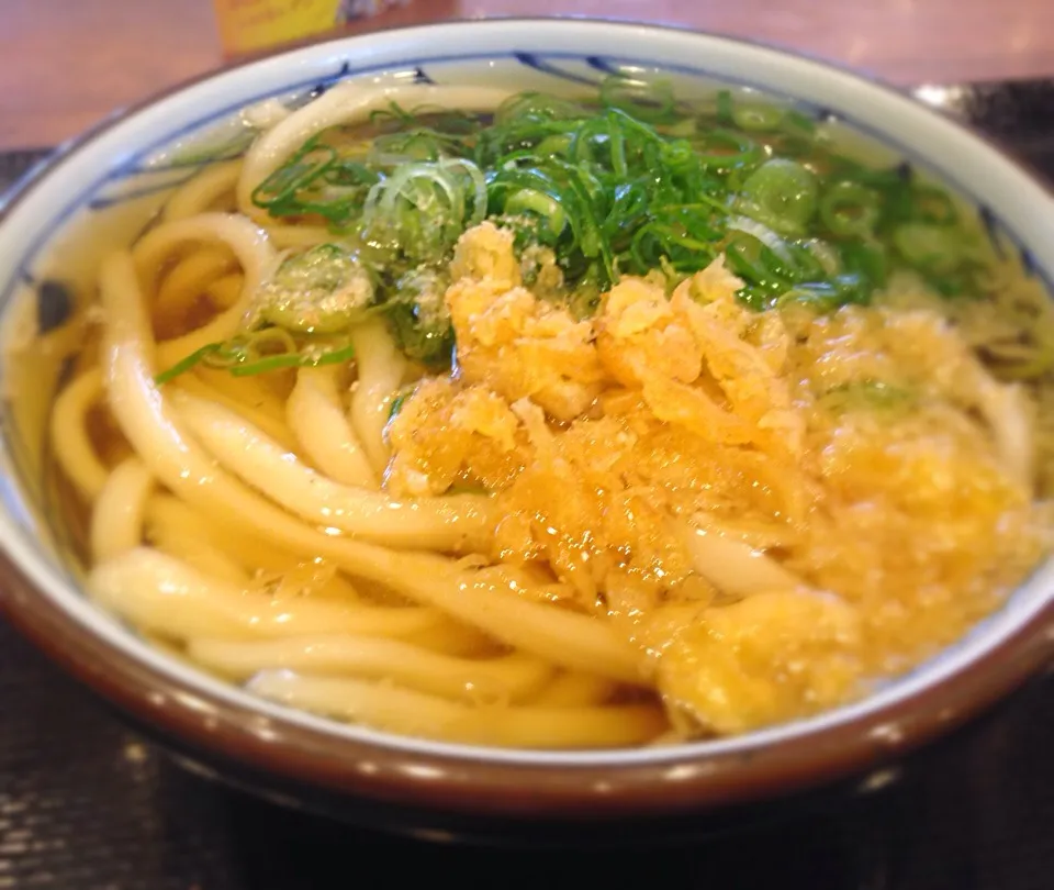 おやつだよ～(ง ˙o˙)ว  かけうどん|ぽんたさん