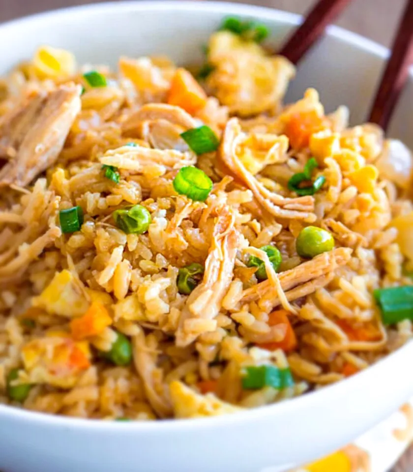 Skillet Salted Chicken Fried Rice.|Colleen Teoさん