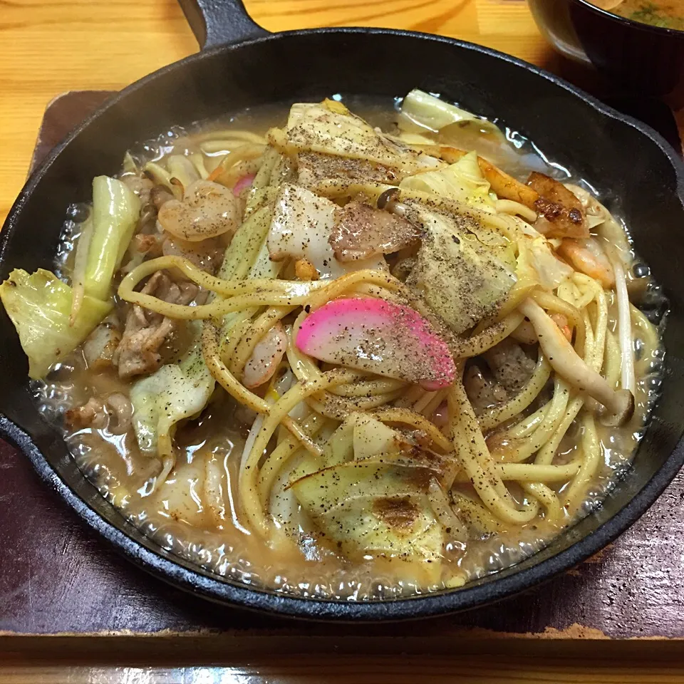 阿波豚あんかけ焼そば 普通 ふと麺|maixx ใหม่さん