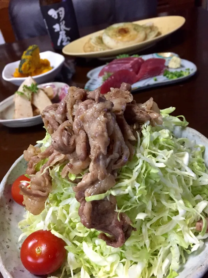 ✨野菜もりもり晩ご飯✨|中さんさん