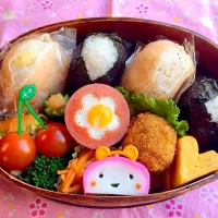 Snapdishの料理写真:今日の息子のお弁当2015/04/16