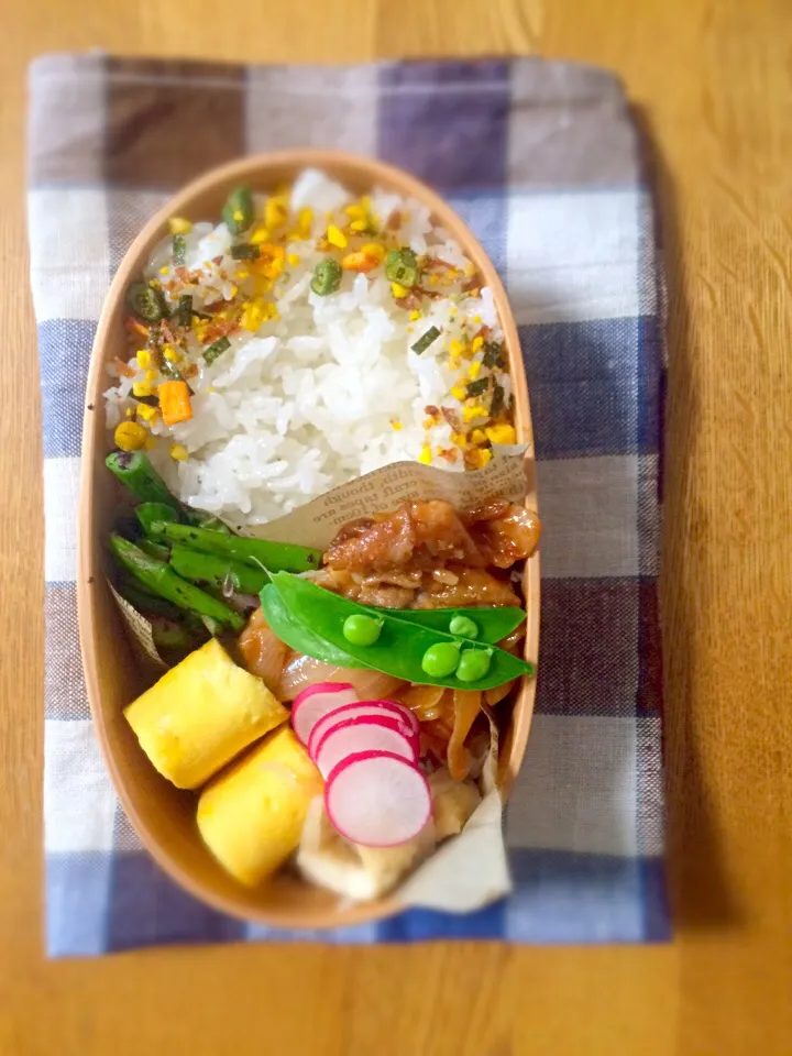 ポークチャップのお弁当|ももさん