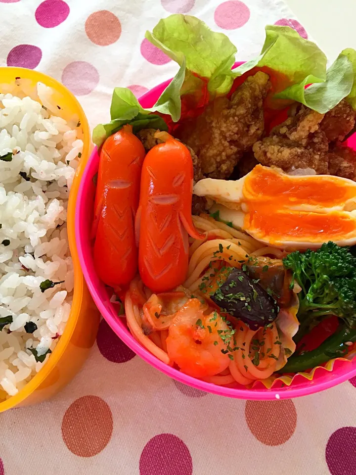 Snapdishの料理写真:２０１５年４月１６日 パパのお弁当♡|えり♡さん