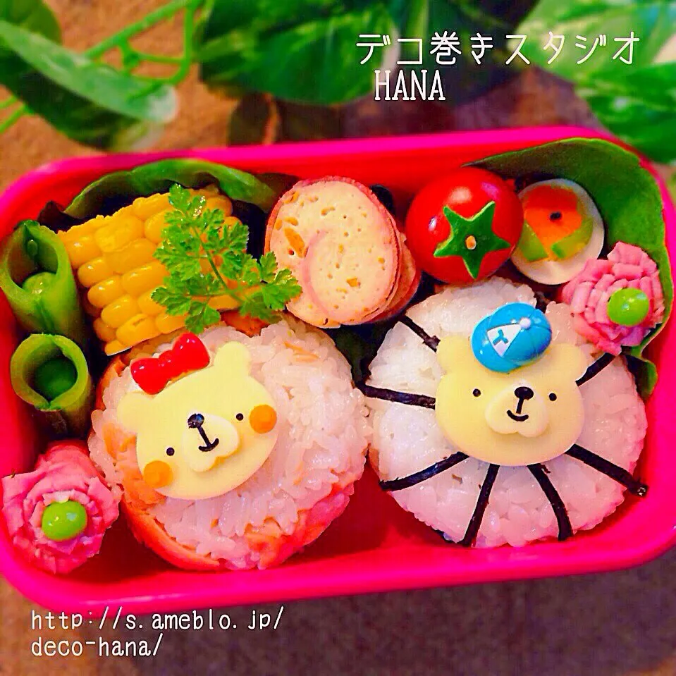 新入生"お見知り遠足"おにぎり弁当|さとみ (satomi_foodart)さん