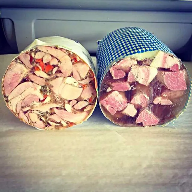 pork head cheese sous meat my favorite|CHUENCHAIさん