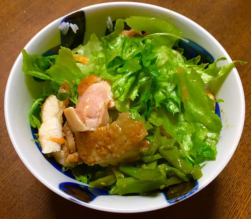 チキン柚子風味照り焼き野菜丼|tsunemipapaさん