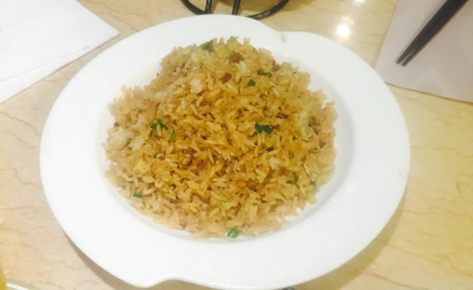 chinese stir fried beef rice             牛肉炒饭|bukky danielsさん