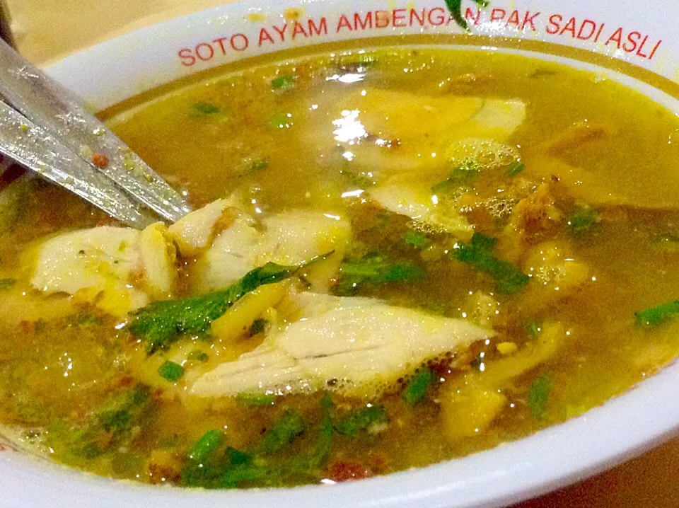 Soto Ayam|Bambang Budiono Tjioさん