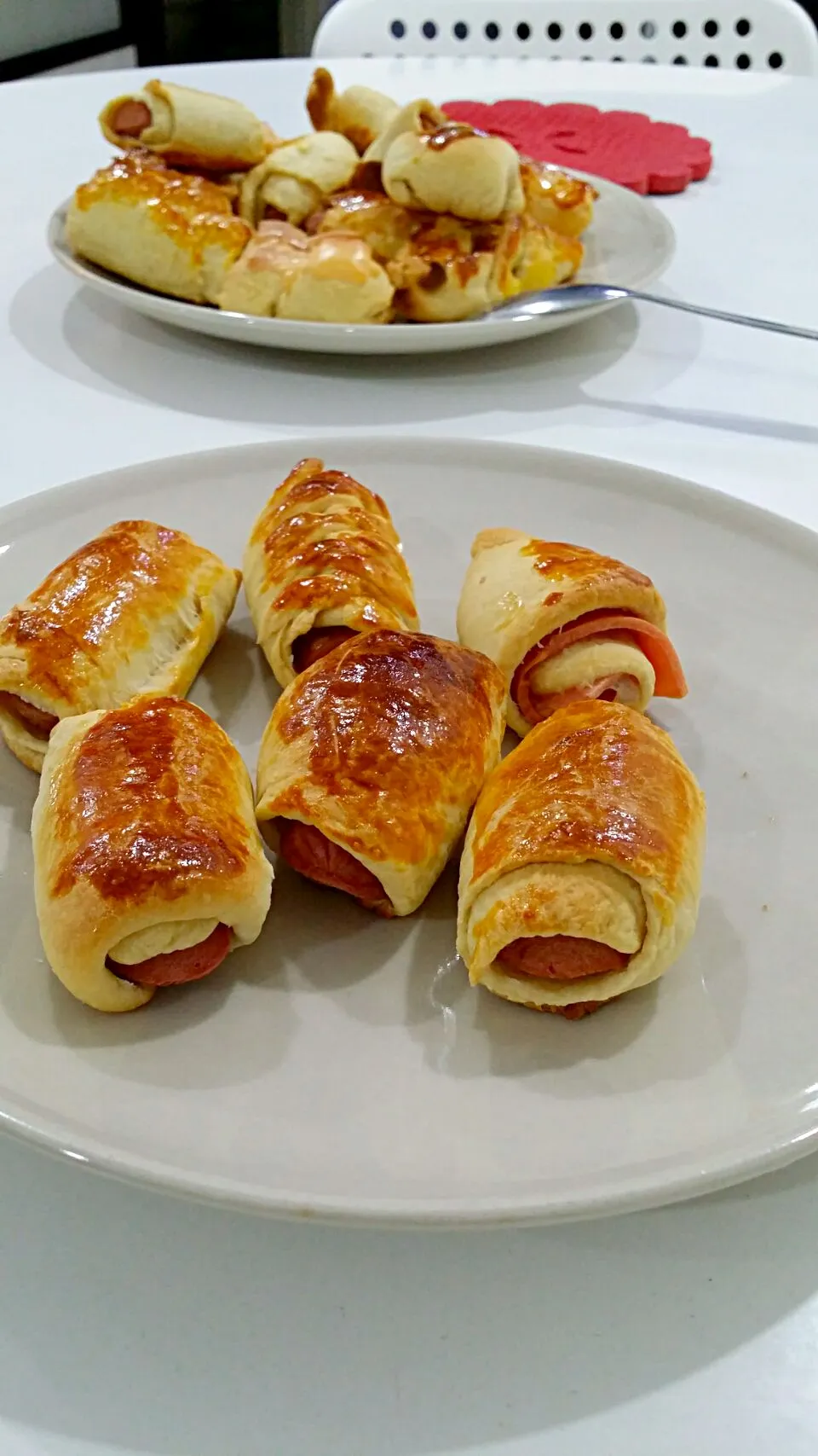 Snapdishの料理写真:#homemade #bread #hotdog #love #blessed|Wei Xinさん