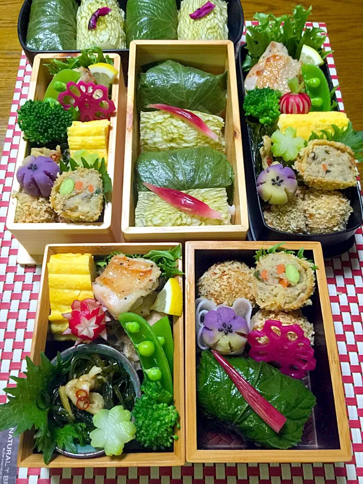 Snapdishの料理写真:金曜日のお弁当💖|Mayumi Konishiさん