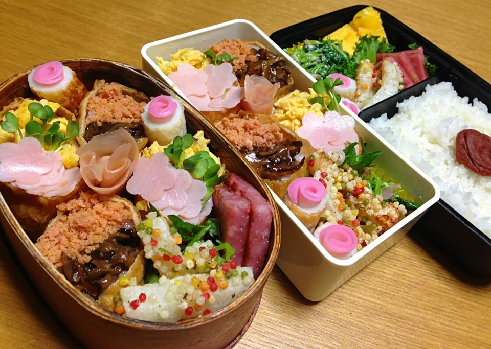 4月17日3人弁当🌸🌸|川上千尋さん