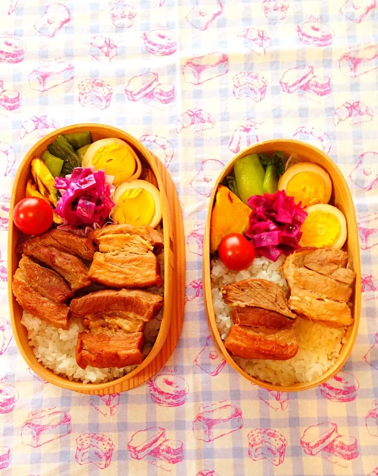 豚の角煮弁当 4/17|ピロさん