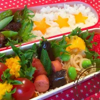 Snapdishの料理写真:娘弁当☆いちご🍓