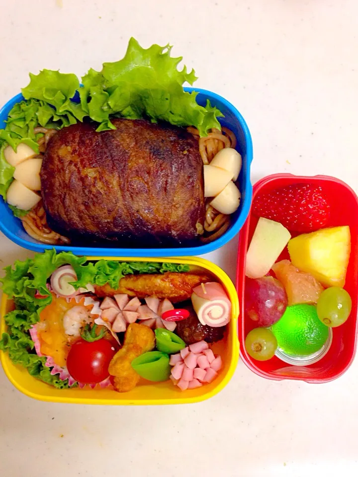 小学生の男子弁当|momonokiさん