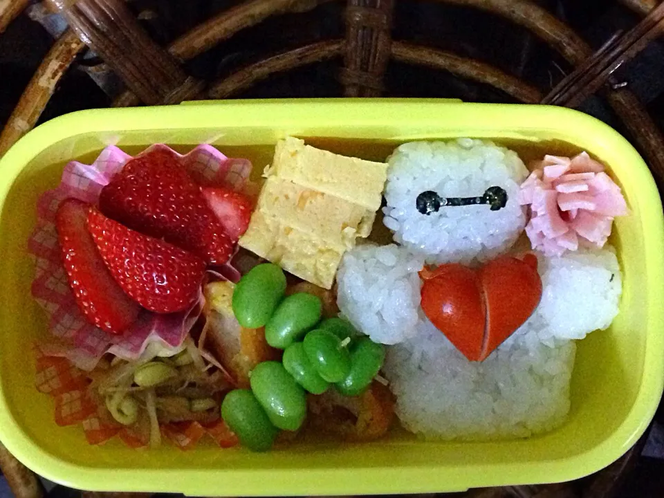 ゆーのお弁当 ベイマックス✨|natuhoさん