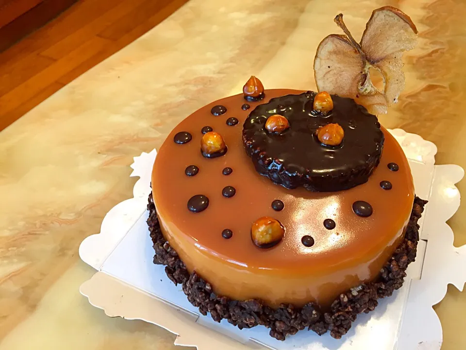 Caramel Apple Mousse Cake|Louis Tacoさん