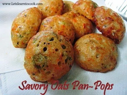 Savory Oats Pan-pops|Letzlearntocookさん