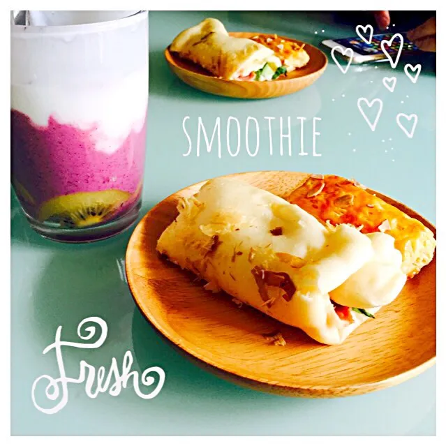 mixed smoothie & bakery item|cyywwclrさん