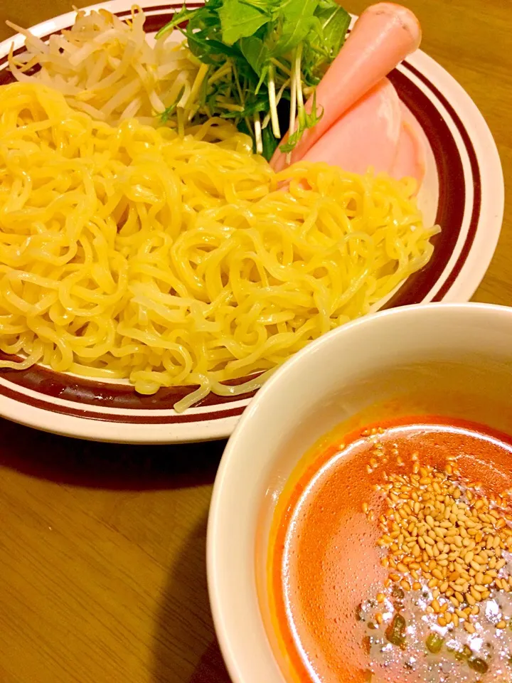 つけ麺で夕食🍜🍜|かずみさん