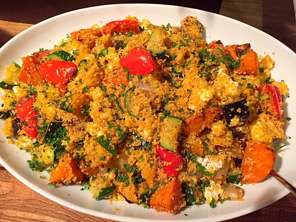 Roast veg couscous salad|Michael Kohlさん