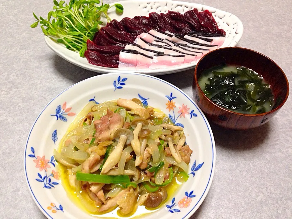 鯨の晩ご飯|Orie Uekiさん