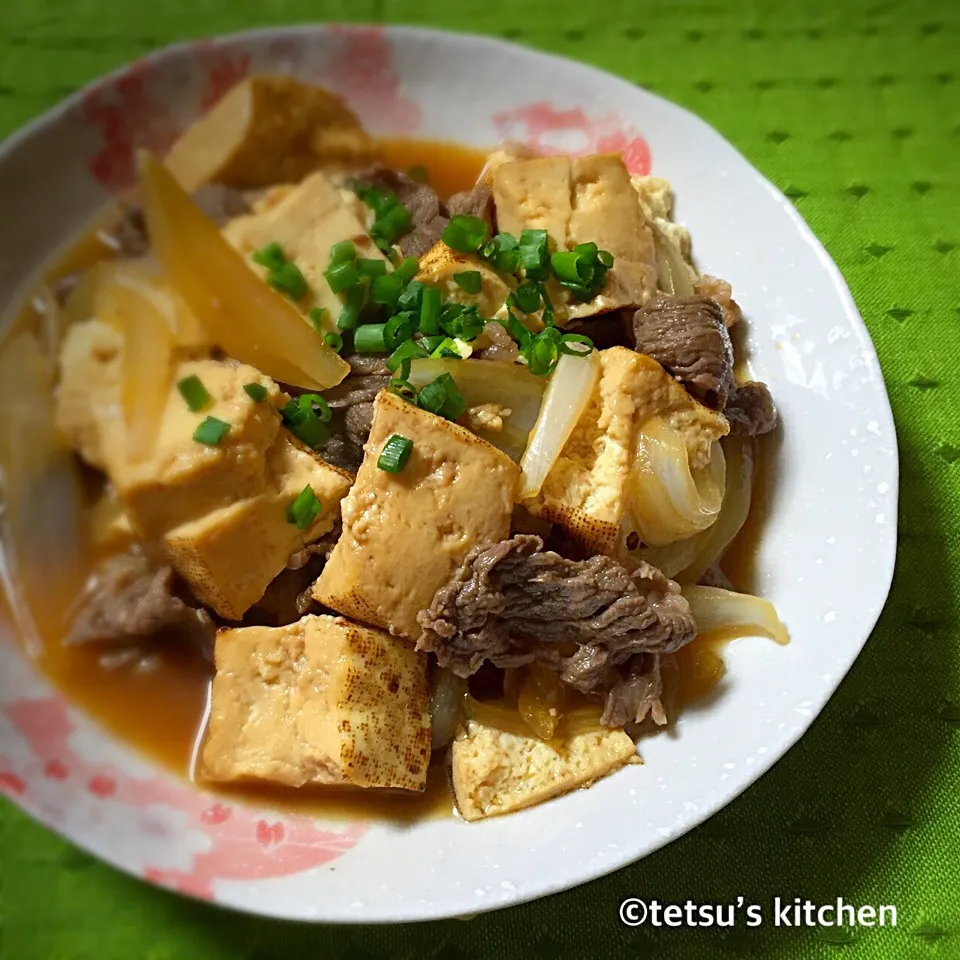 オヤジ特製の肉豆腐だがや♪😄|TETSU♪😋さん