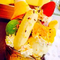 Snapdishの料理写真:ビッグディプアドベンチャー🍨💕|fu-miさん