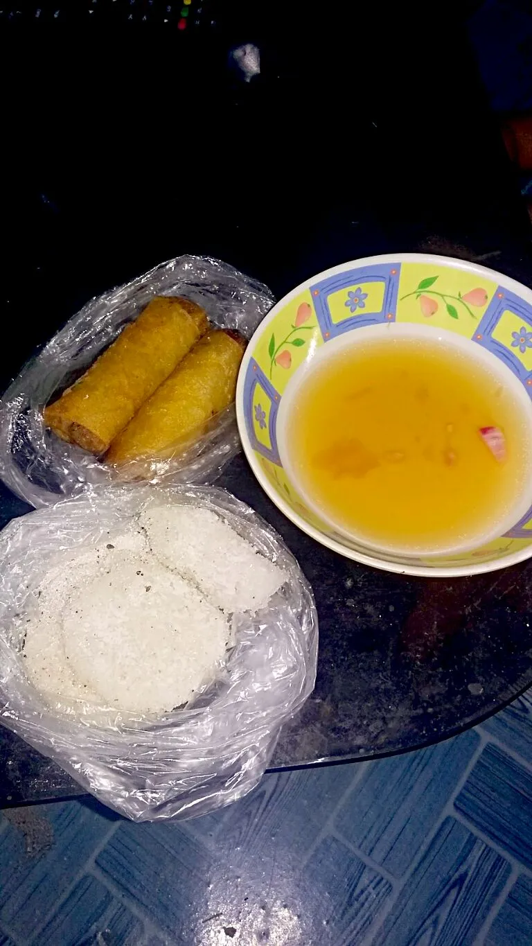 lumpiang toge and palitaw|Rheena AnjOretteさん