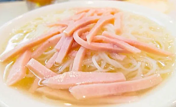 Ham in vermicelli noodle soup :D|KHaylee09さん