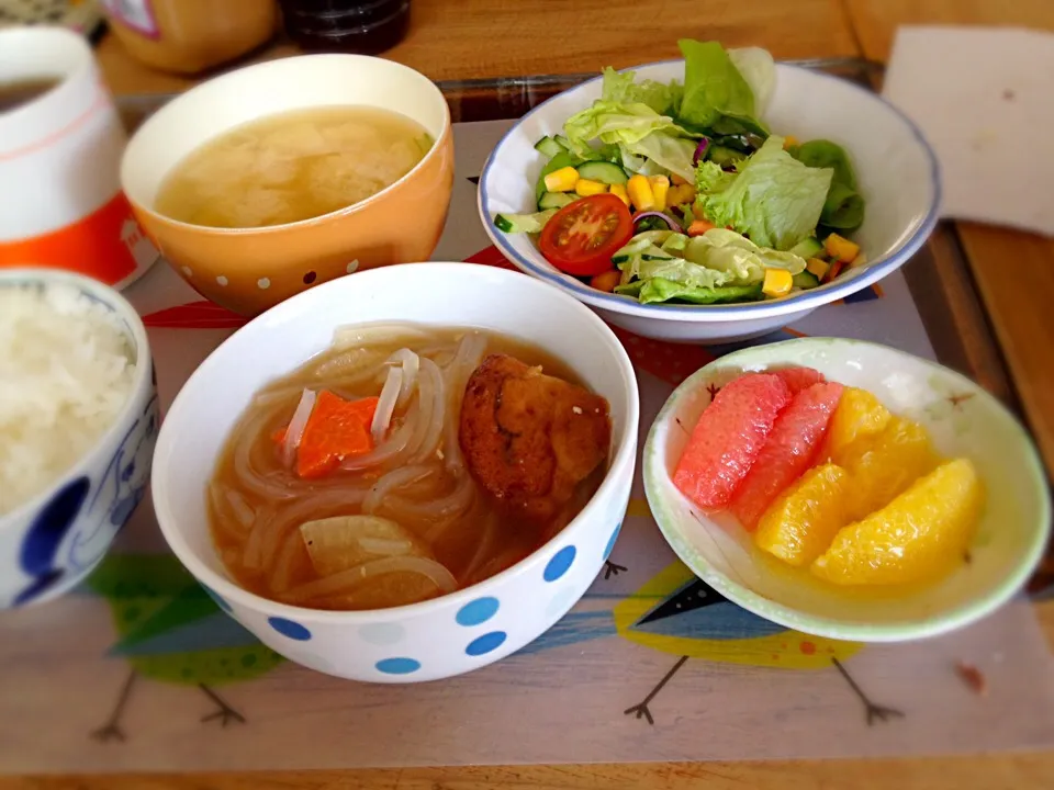 簡単おでん ランチ🍴|チビミミさん