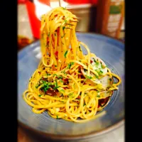 Snapdishの料理写真:Vongole with linguine|alif sophiyanさん