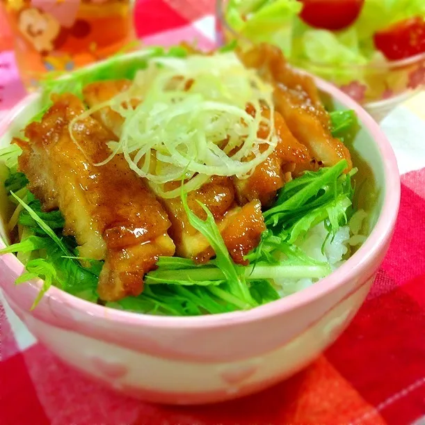 鶏の照り焼き丼|さやかさん