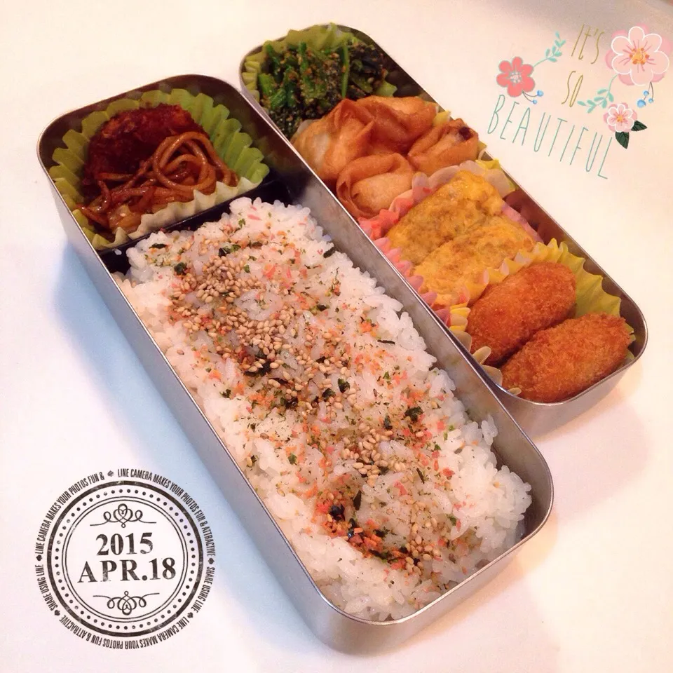 主人のシンプルお弁当❤︎|Makinsさん