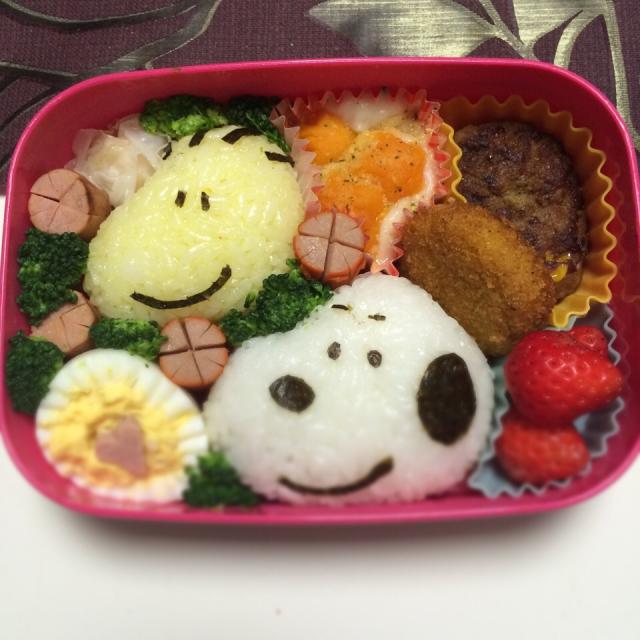 みんな大好き スヌーピーを使ったキャラ弁のレシピ25選 Snapdish スナップディッシュ