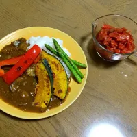 Snapdishの料理写真:夏野菜カレー|かーしーさん