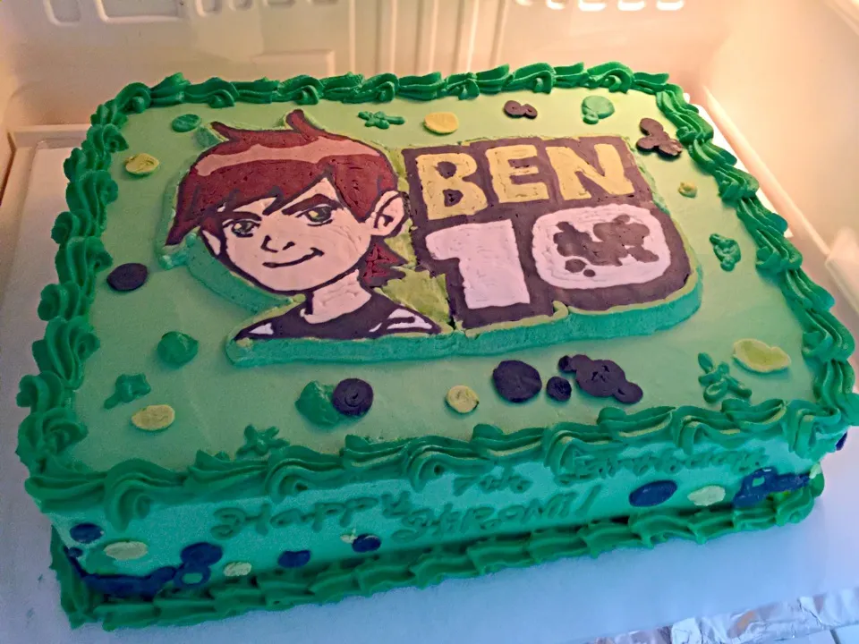 birthdaycake#homemade#ben10|Len(^_−)−☆さん