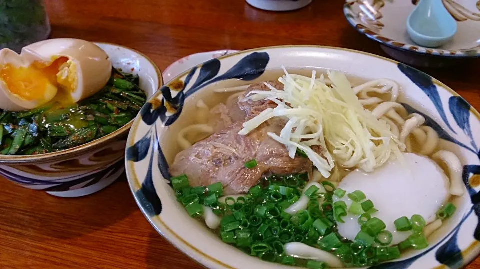 軟骨ソーキそば＆たから飯♪さっぱりなお味！お腹一杯！|aaotaさん