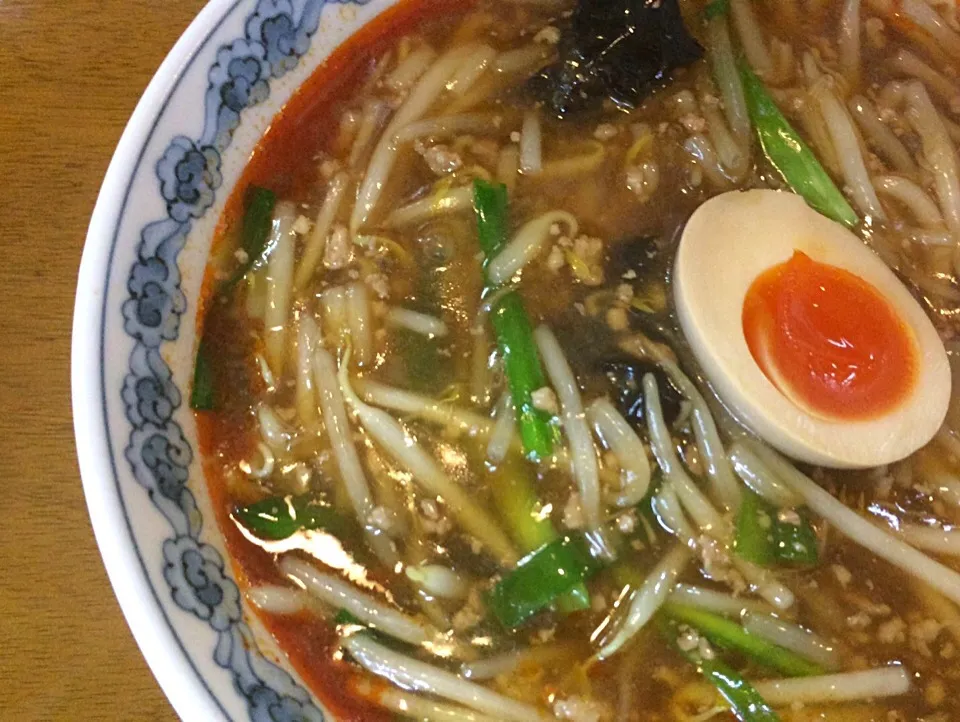 【店主きまぐれメニュー】麻辣醤麺を頂きました。|momongatomoさん