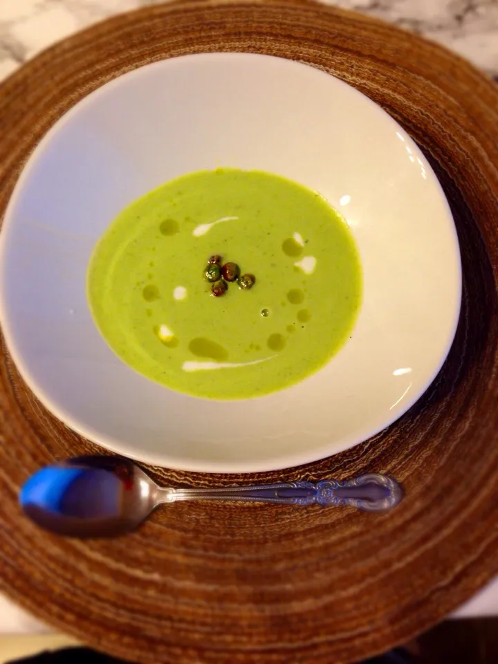 Sayaka's green pea soup|Sayakaさん